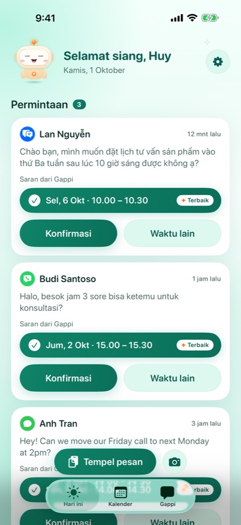 Hari ini